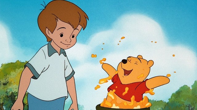 Imagen de la versión animada de la serie Winnie The Pooh